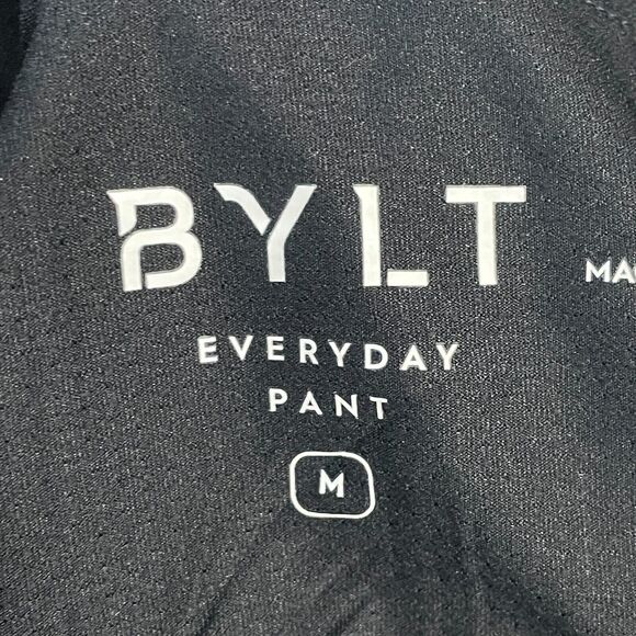 BYLT Pants Mens Medium (Fits 33x31) Blue Slim Fit Everyday Pant Stretch Casual - Picture 4 of 15